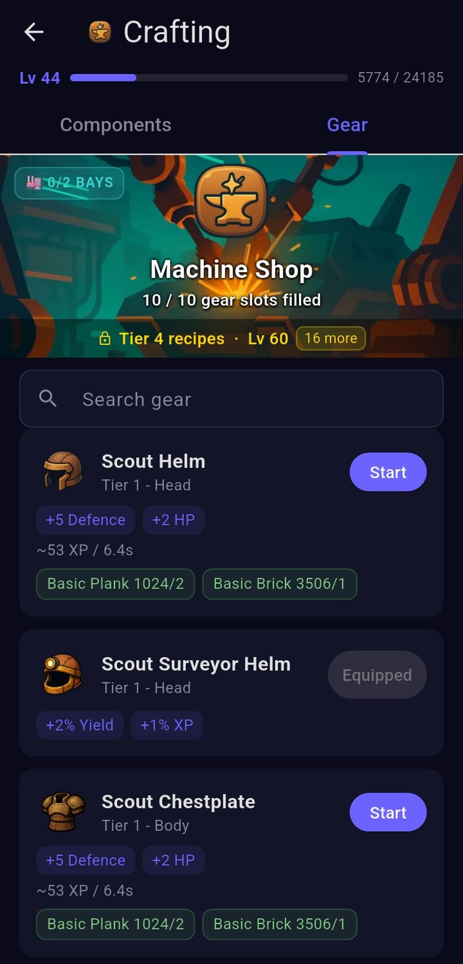 Cook, craft, build and research